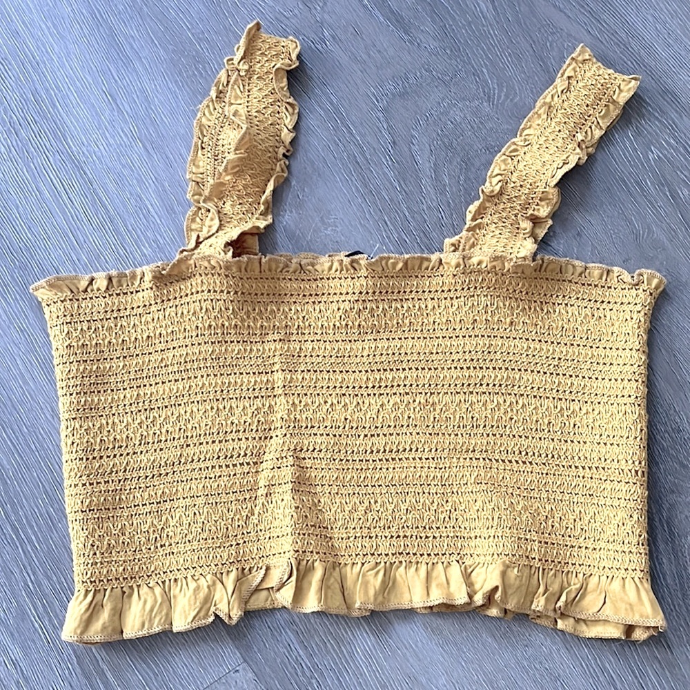 Kendall & Kylie Mustard Tank Top